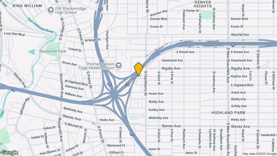 428 Dunning Ave Map and Location Details