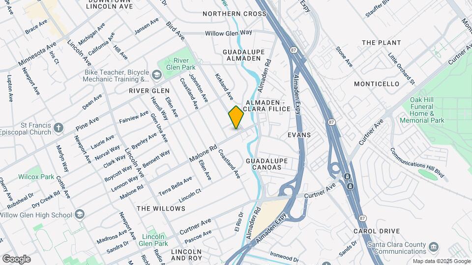 815 Malone Rd Mapa y Detalles de la Ubicación