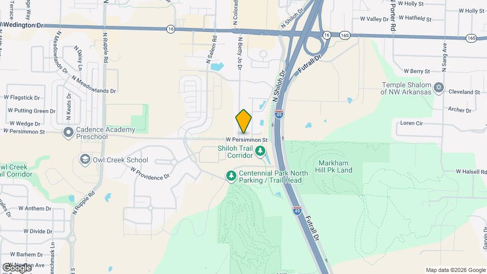 502 N Betty Jo Dr Map and Location Details