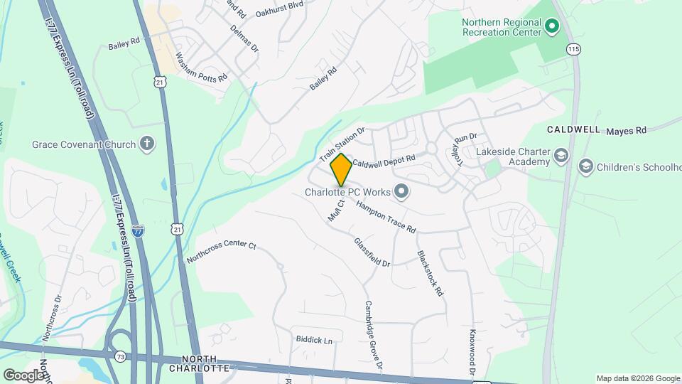 17204 Hampton Trace Rd Mapa y Detalles de la Ubicación