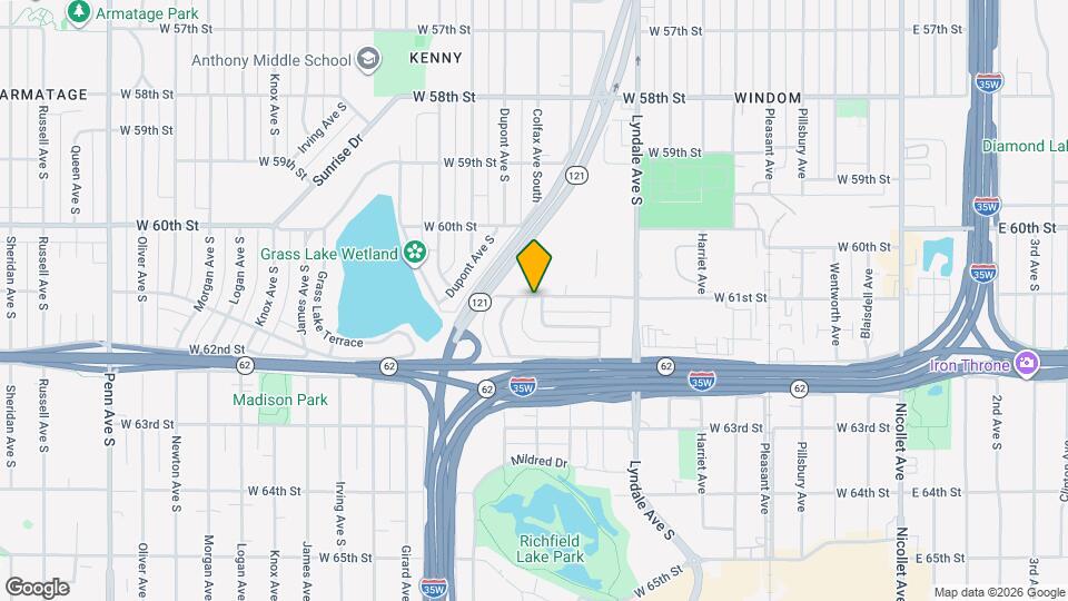 6100 Colfax Ln S, Unit 2 Mapa y Detalles de la Ubicación