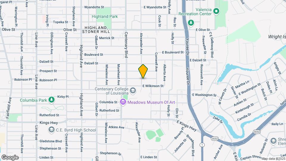 103 E Robinson Pl Map and Location Details