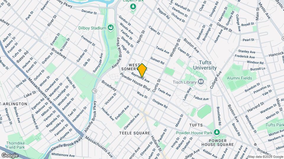 48 Raymond Ave, Unit 3 Map and Location Details