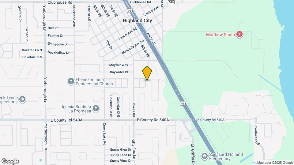 4344 Hedge Dr E Map and Location Details