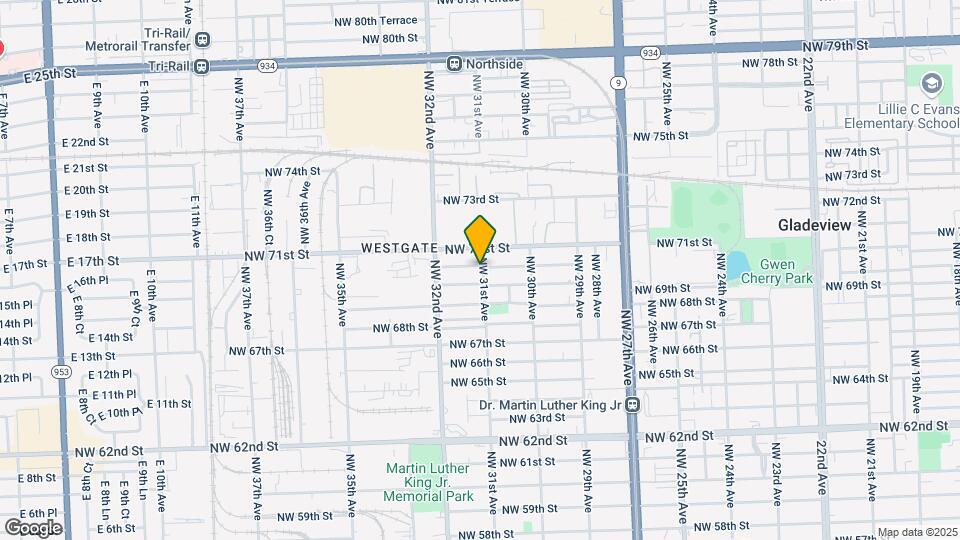 3102 NW 70th Ter Map and Location Details