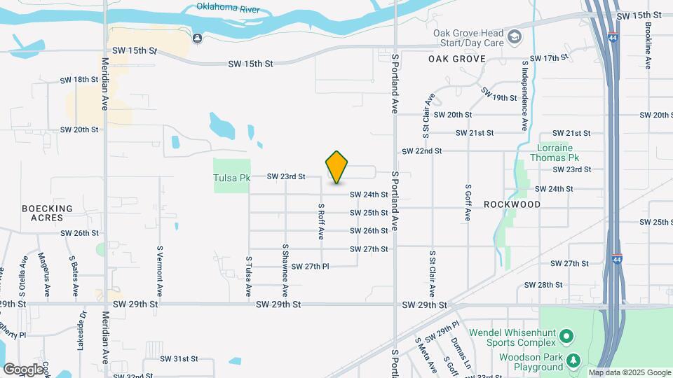 3829 SW 24th St Map and Location Details