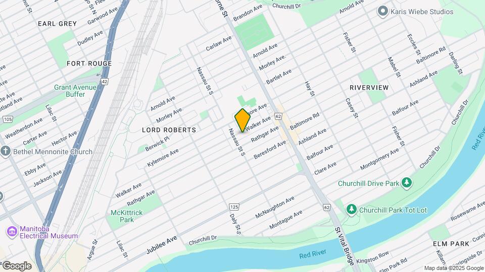 526 Walker Ave Map and Location Details