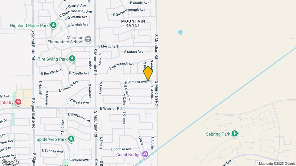 11531 E Ramona Ave Mapa y Detalles de la Ubicación