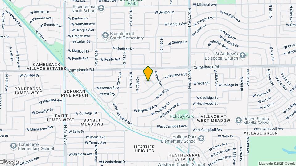 4753 N 70th Ave Mapa y Detalles de la Ubicación