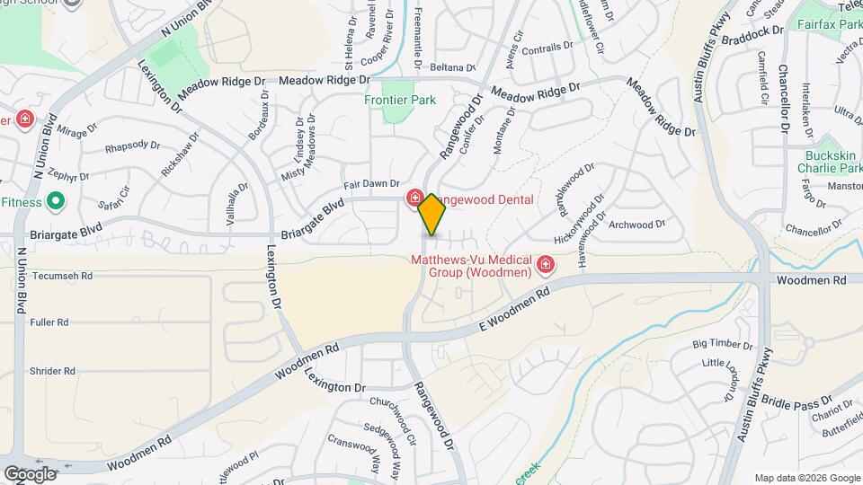 3801 Smoke Tree Dr Map and Location Details