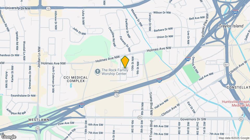609 Marguerite Dr NW Map and Location Details