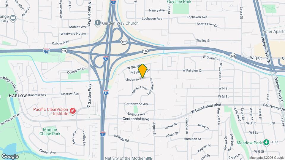 1431 Linden Ave Map and Location Details