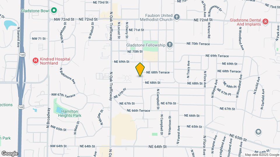 6802 N Holmes St Map and Location Details