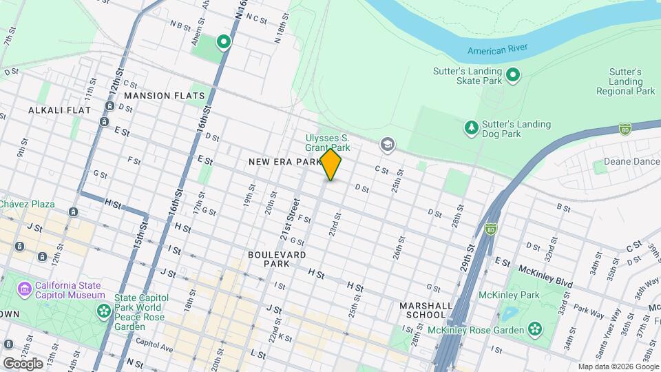 411 22nd St Mapa y Detalles de la Ubicación