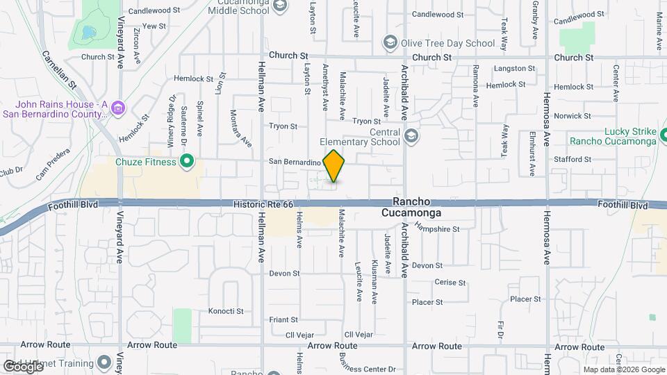 9494 Jack Rabbit Dr Map and Location Details