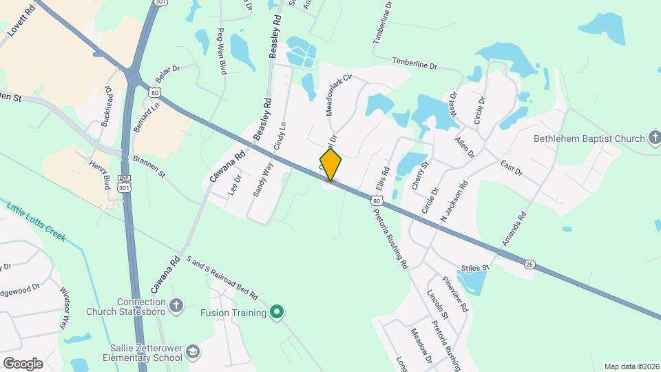 23387 US-80 Map and Location Details