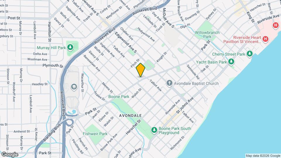 1467 Ingleside Ave Mapa y Detalles de la Ubicación