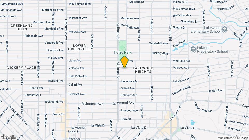 6126 Velasco Ave Map and Location Details