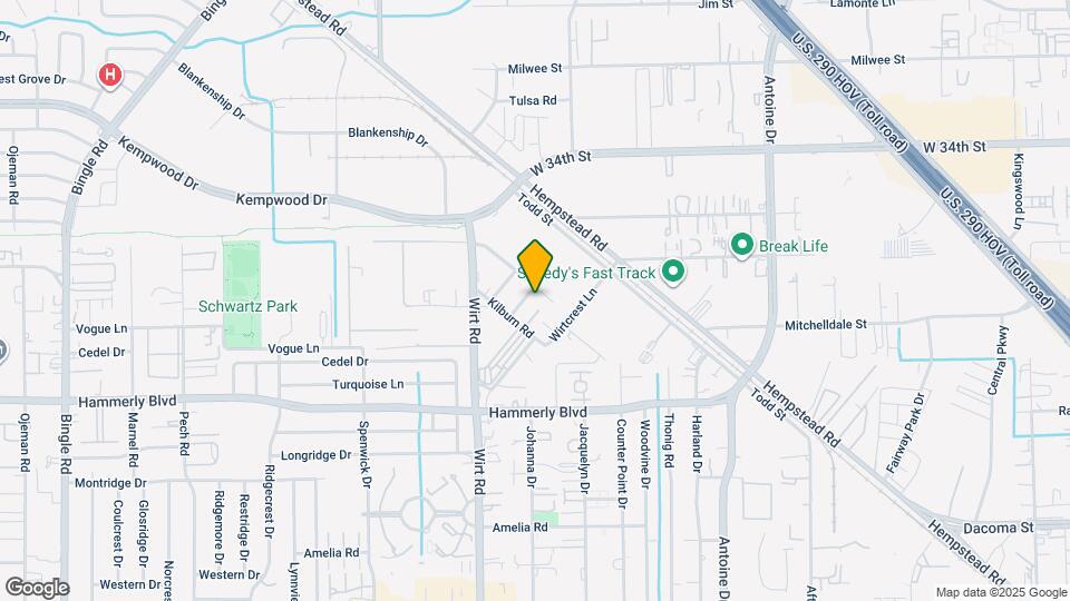 2322 Haldane Dr Map and Location Details