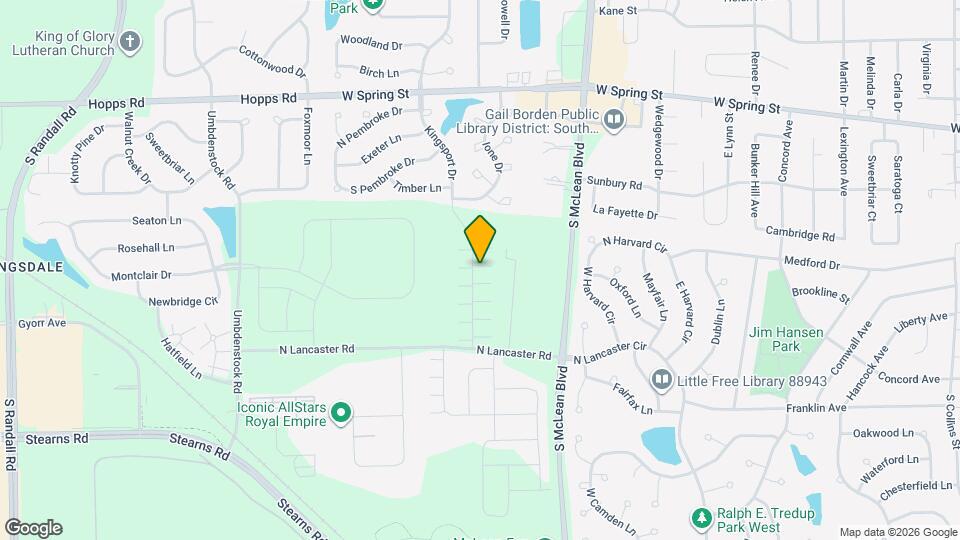 181 Kingsport Dr Mapa y Detalles de la Ubicación