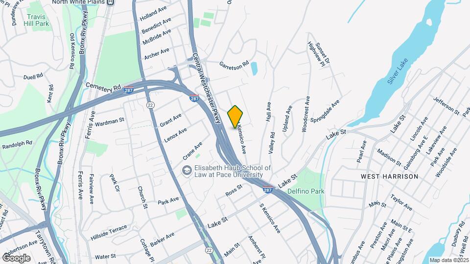 135 N Kensico Ave Mapa y Detalles de la Ubicación