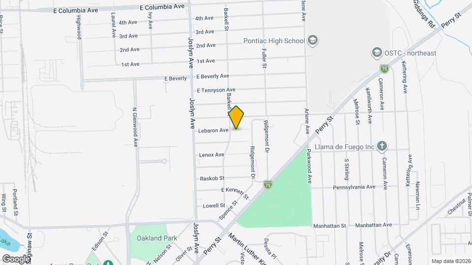 636 Lebaron Ave Mapa y Detalles de la Ubicación
