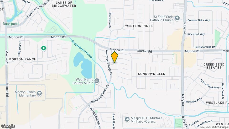 2930 Rainmont Ln Map and Location Details