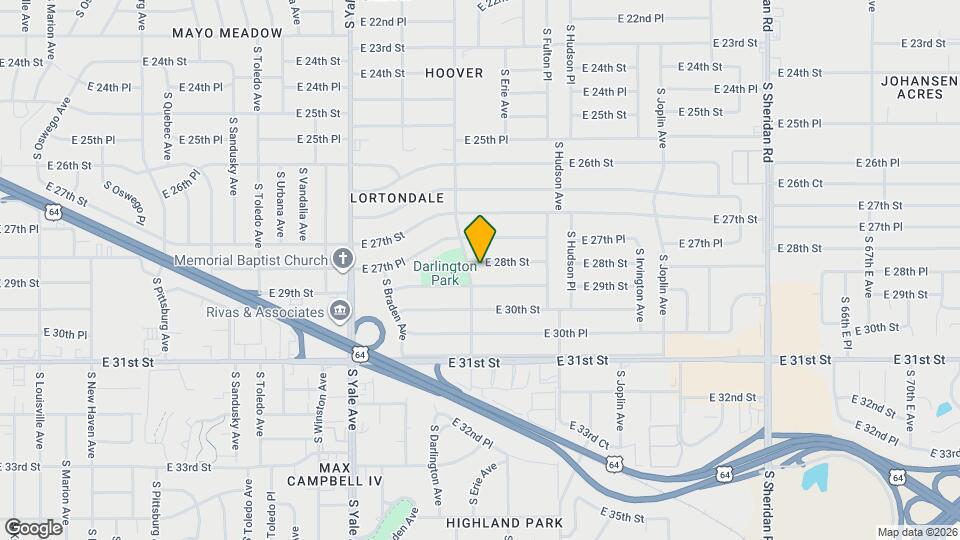 5312 E 28th St Map and Location Details