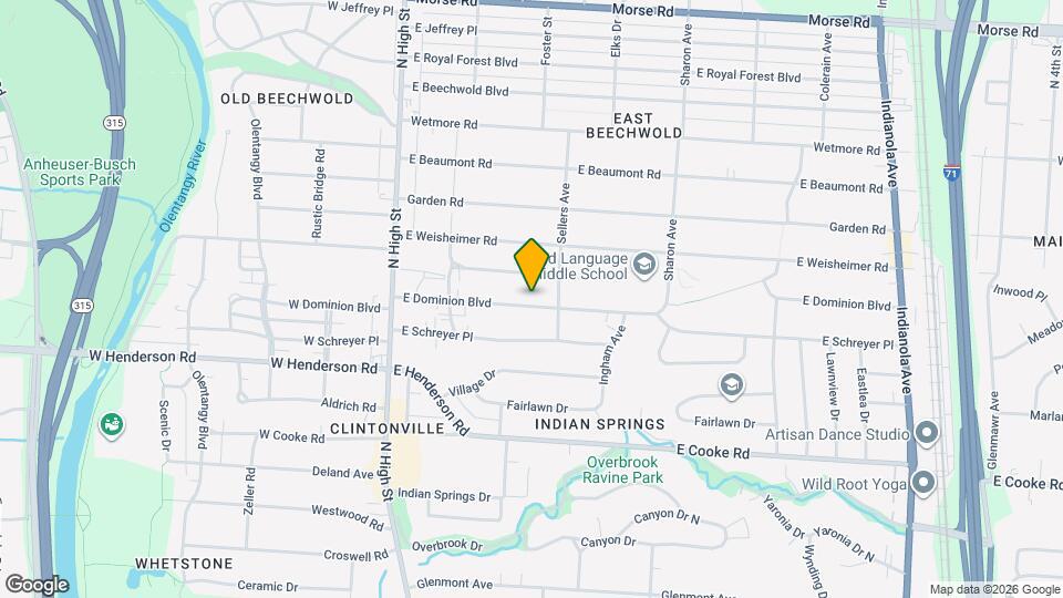 190 E Dominion Blvd Map and Location Details