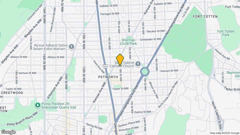 4300 8th St NW Map and Location Details