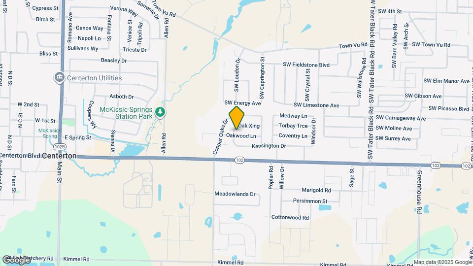 901 Oakwood Ln Map and Location Details