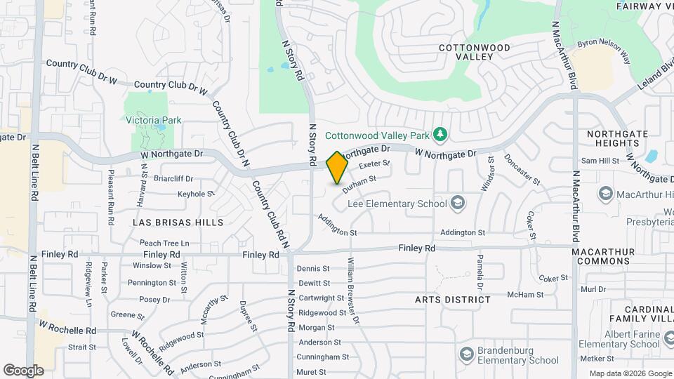 2017 Durham St Map and Location Details