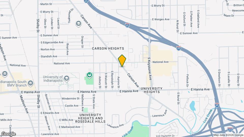 3730 Carson Ave Map and Location Details