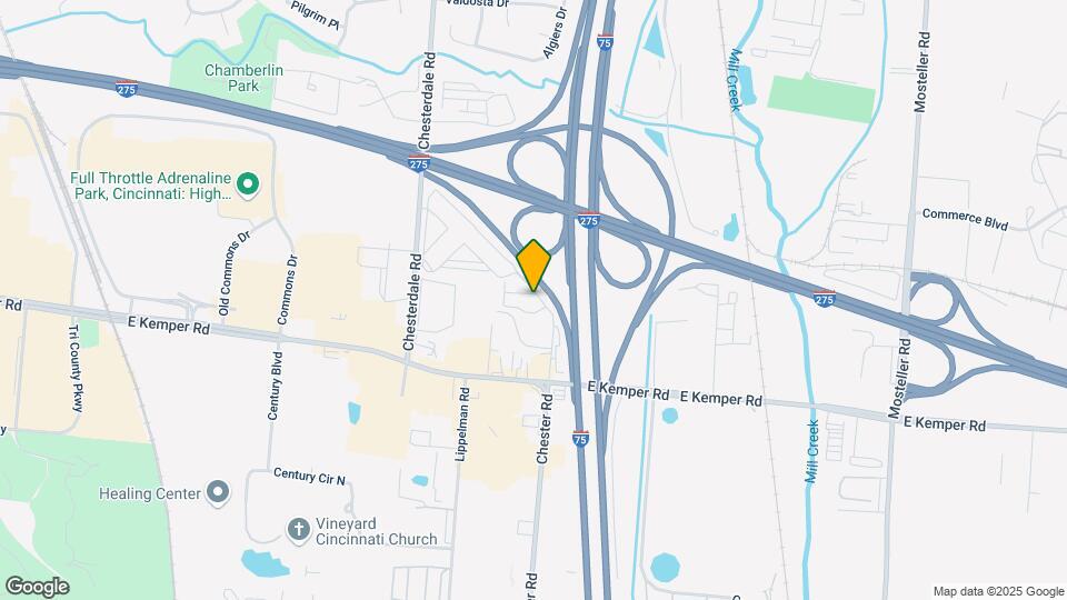 11689 Chester Rd Map and Location Details