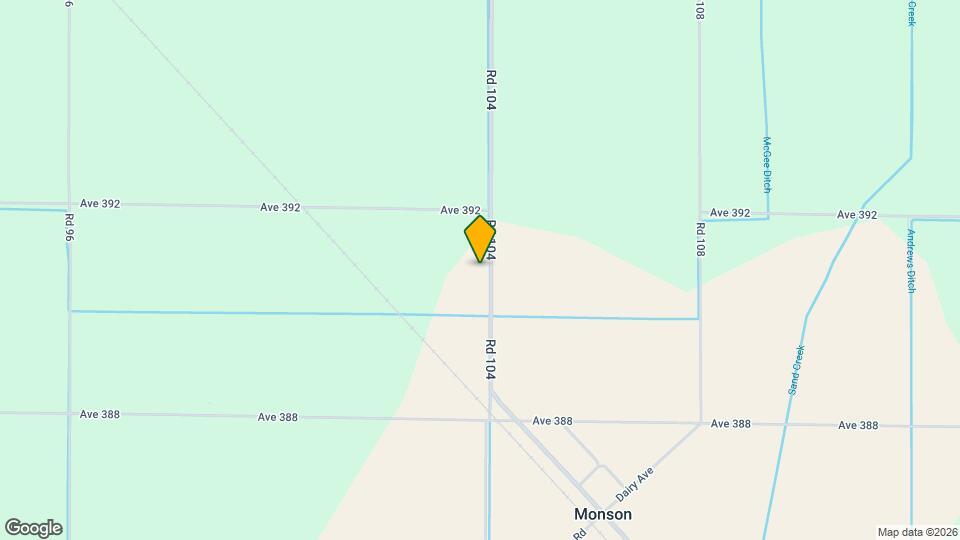 39111 Rd 104 Map and Location Details