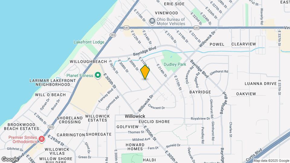 430 E 309th St Map and Location Details