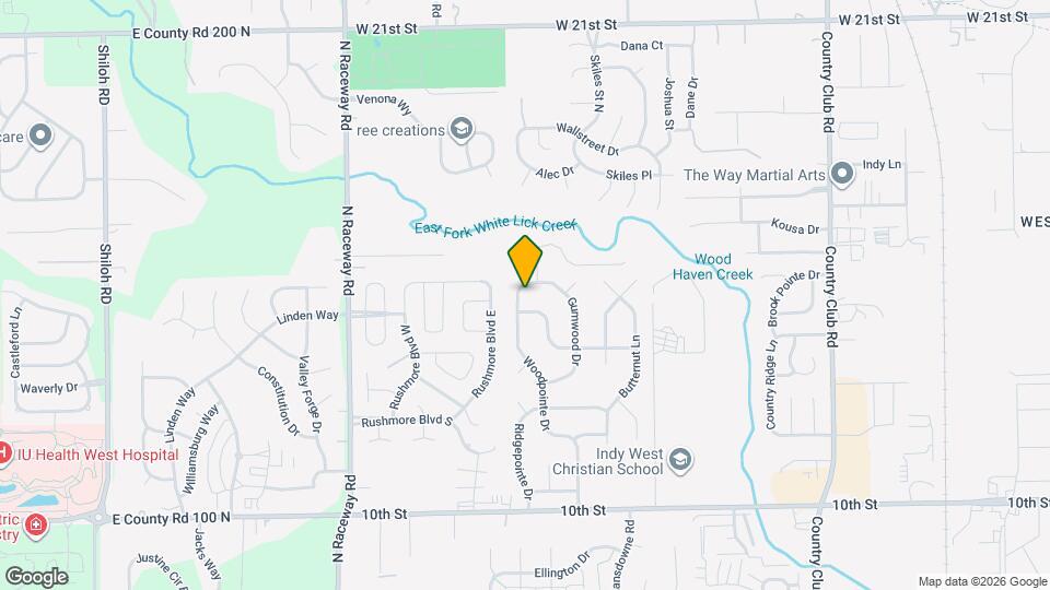1509 Woodpointe Dr Mapa y Detalles de la Ubicación