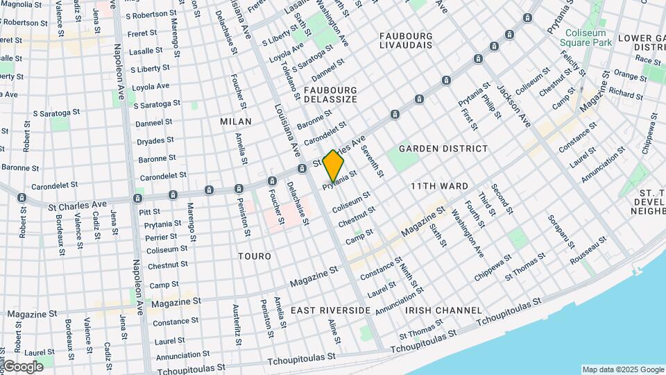 3300 Prytania St Map and Location Details