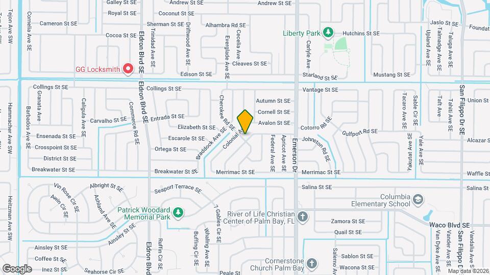 701 Airoso Rd SE Map and Location Details