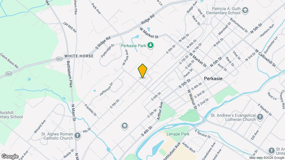 429 S 9th St Map and Location Details