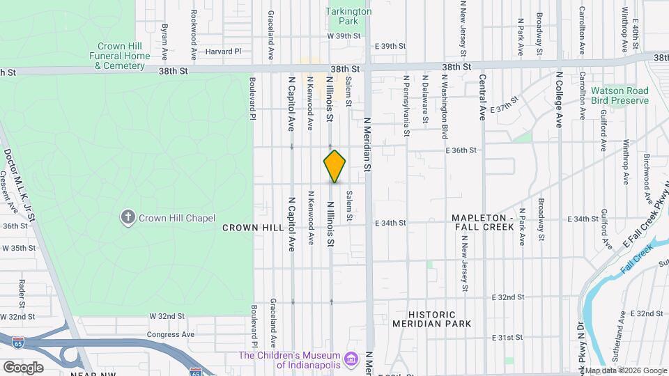 3469 N Illinois St Map and Location Details