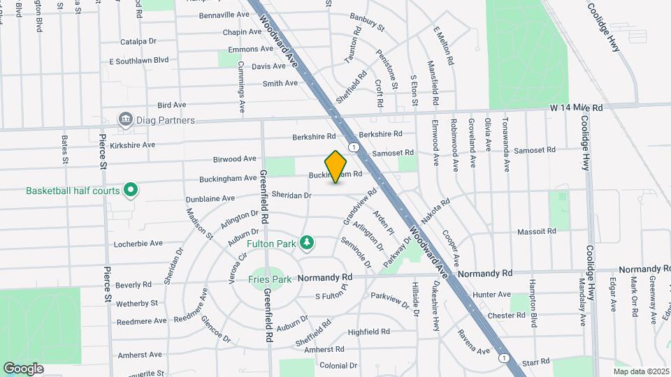 4302 Sheridan Dr Map and Location Details