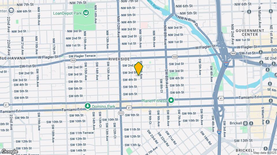 1015 SW 4th St Map and Location Details