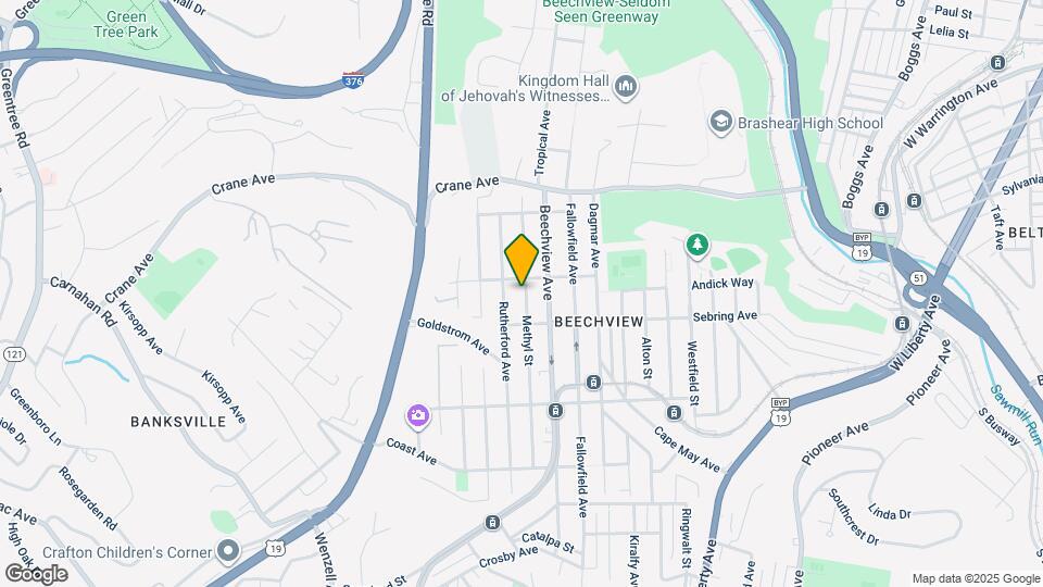 1408 Methyl St Map and Location Details