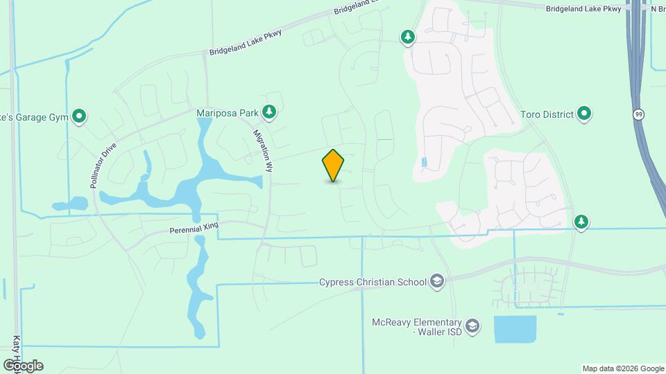 10903 Water Hyssop Ln Map and Location Details