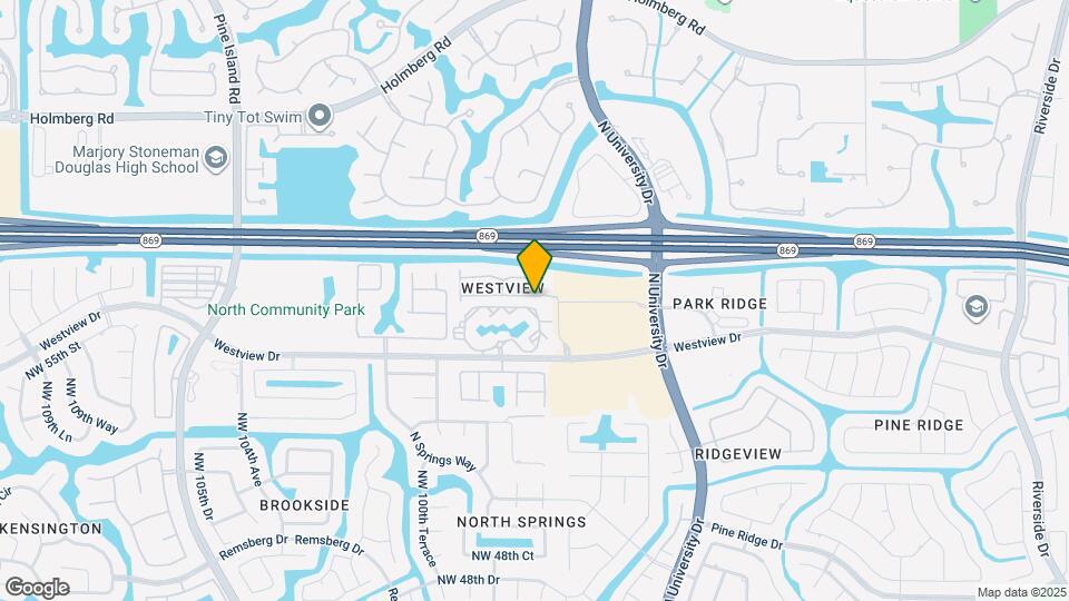 9808 NW 56th Pl Map and Location Details