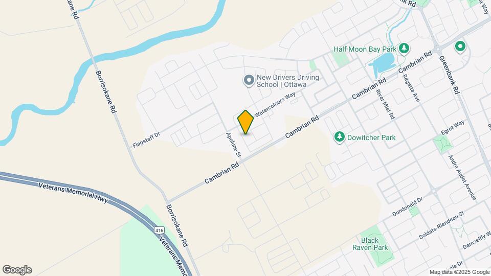 408 Aphelion Cres Map and Location Details