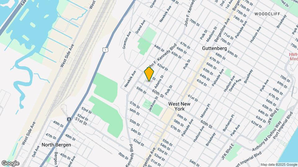 6009 Jefferson St, Unit 3 Map and Location Details