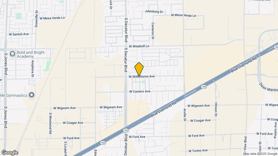 8305 Golden Amber St Map and Location Details