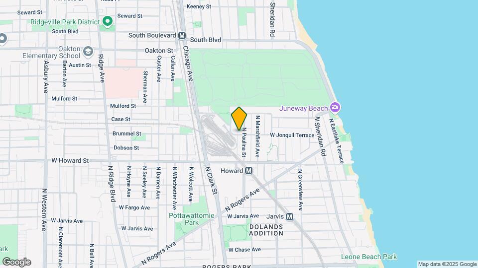 1724 W Jonquil Terrace Map and Location Details